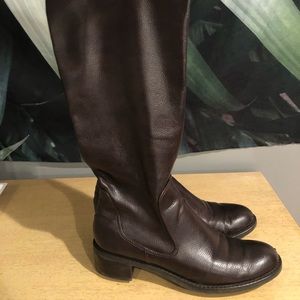 Franco Sarto Genuine Leather Riding Boots